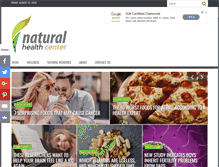 Tablet Screenshot of naturalhealthcenter.net